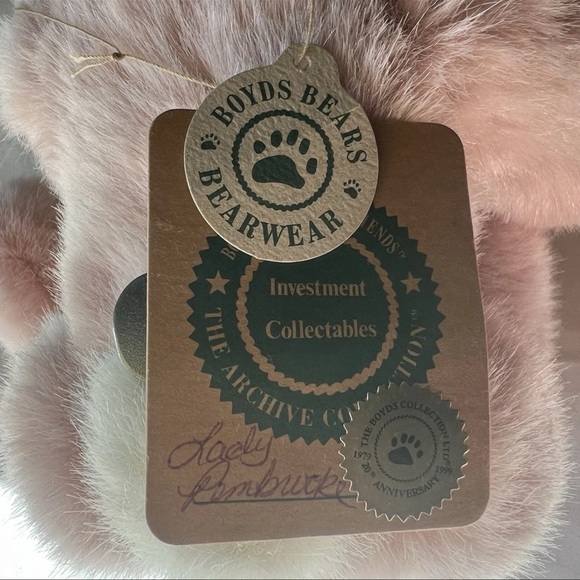 Boyds Bear Plush -  Lady Pembrooke 11" - Musical 20th Anniversary Collection - Picture 3 of 7